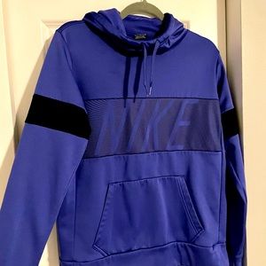 Blue Nike hoodie